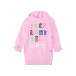 BILLIEBLUSH Girls Pink Appliqué-Detail Hooded Dress size 4